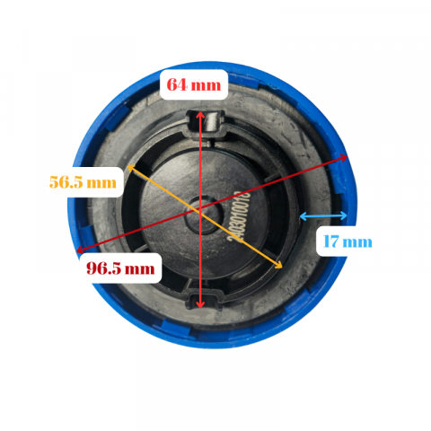 Capac, buson rezervor AdBlue, 60mm, interior 58mm, Iveco - Truck LED AKC1295 [1]