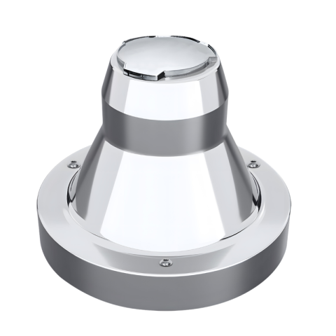 Capac butuc roata spate, Scania 22,5”, inox, PCD 335 mm