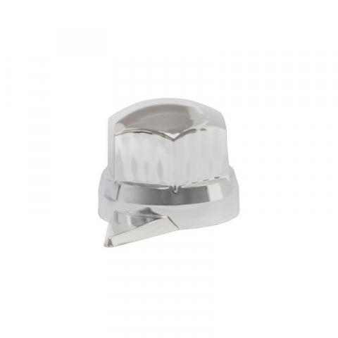 Elemente Caroserie - Capac Cromat cu indicator pentru piulita de 32mm, L 35mm, camioane, semiremorci