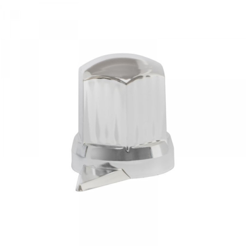 Elemente Caroserie - Capac Cromat cu indicator pentru piulita de 33mm, L 49mm, camioane, semiremorci