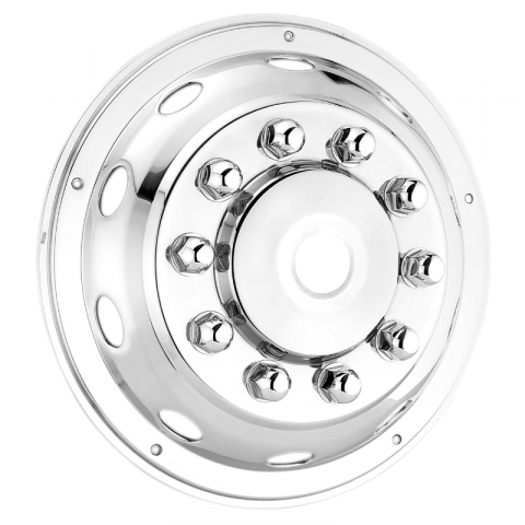 Capac Janta Fata 22,5" Inox Deluxe cu Montare cu Inel [2]