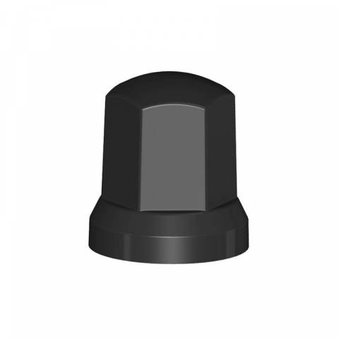 Elemente Caroserie - Capac Negru pentru piulita de 32mm, L 35mm, camioane, semiremorci