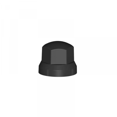 Elemente Caroserie - Capac Negru pentru piulita de 33mm, L 35mm, camioane, semiremorci