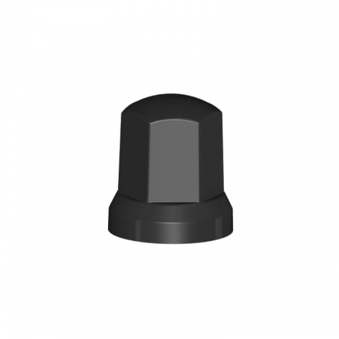 Elemente Caroserie - Capac Negru pentru piulita de 33mm, L 49mm, camioane, semiremorci