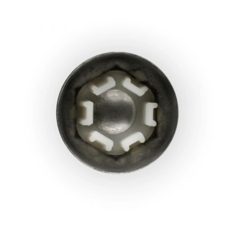 Capac ornamental, surub roata, 1,9 cm, 3,5 cm, otel inoxidabil, diametru 3,8 cm [3]