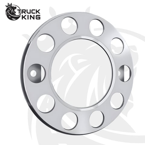 Capac pentru janta din otel 57,15 cm (22,5 inch), centru deschis, inox, PCD 335 mm