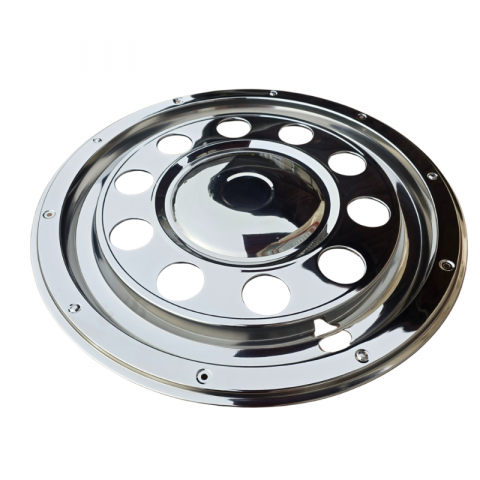 Capac pentru janta, roata spate de 22,5", inox, 10 gauri, PCD 335mm, STIL AMERICA [3]