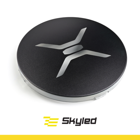 Proiectoare suplimentare, Camion, Off Road - Capac Protectie Negru Mat pentru Proiector SKYLED Crux 9X