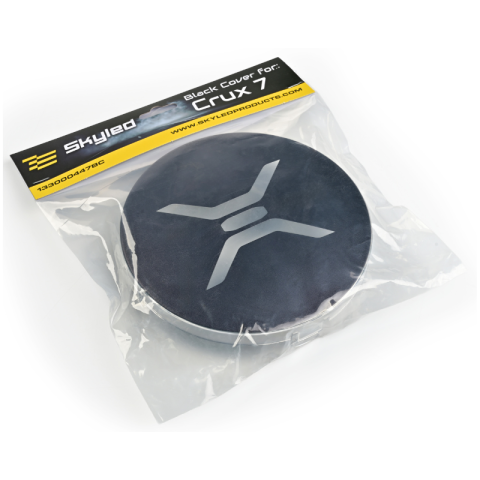 Capac protector reflector auto, negru mat, compatibil Crux 7X, lentila exterioara [12]