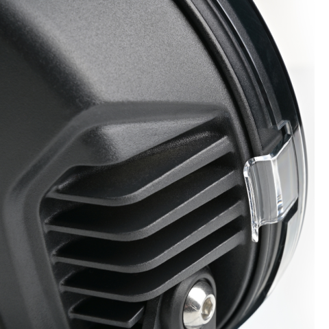 Capac protector reflector auto, negru mat, compatibil Crux 7X, lentila exterioara [7]