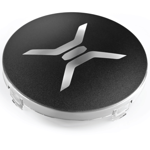 Capac protector reflector auto, negru mat, compatibil Crux 7X, lentila exterioara [1]