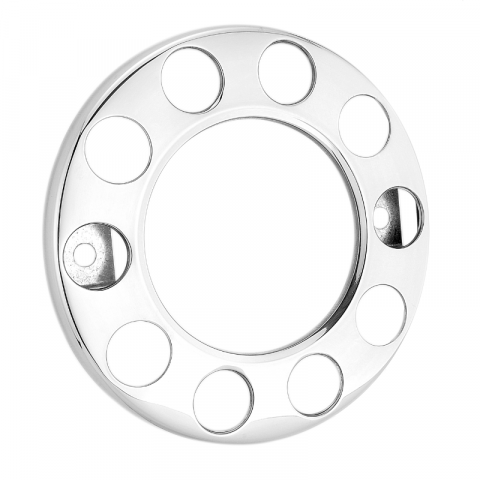 Capace inox si jante - Capac roata camion, 22,5", inox, 10 gauri, PCD 335 mm