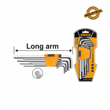 Scule si unelte - Chei hexagonale 9 buc, Industrial