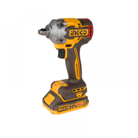 Cheie de Impact cu Acumulator, 400Nm, 20V, Brushless, 1/2’’, pachet complet [5]