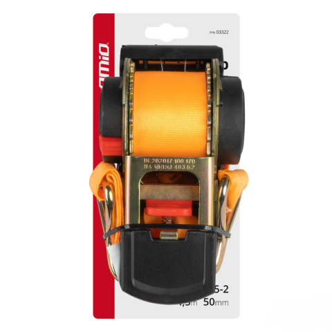 Chinga auto, Automata, cu clichet, 1500/750kg, 4.5m, 50mm, Carlig J-TYPE [6]