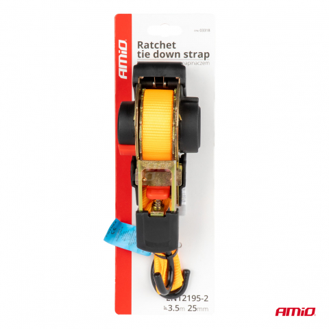 Chinga Automata Fixare Marfa cu Clichet S-Type, 1000/500 kg, 38mm x 4m [6]