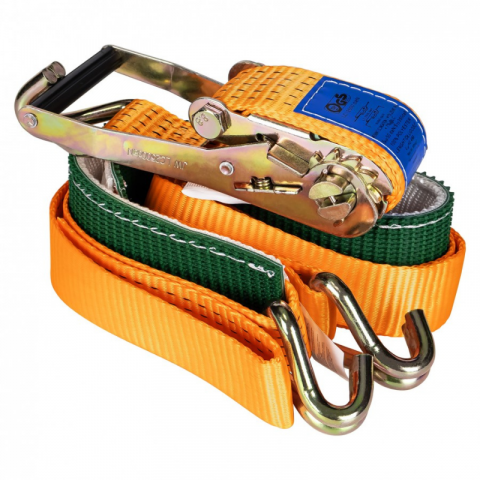 Accesorii si Echipamente Auto - Chinga cauciucata ancorare autoturisme, marfa, cu clichet fixare in 3 puncte, 3m, 2500daN