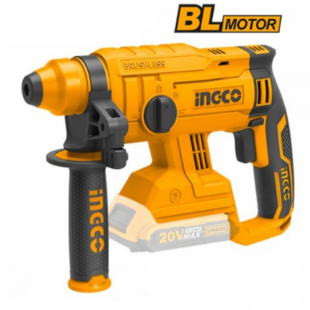 Ciocan rotopercutor pe acumulator, brushless, Li-Ion, 20V, fara acumulator in set [2]