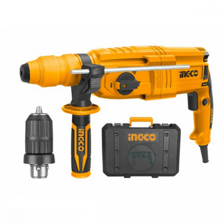 Ciocan rotopercutor, picamer 800 W, 1100 RPM, 2.5 J mandrina interschimbabila SDS-Plus [1]