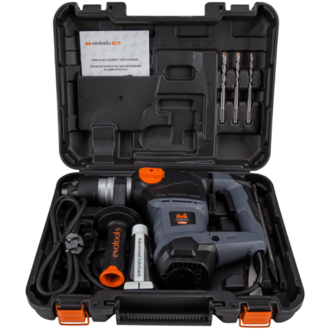 Ciocan Rotopercutor, Putere 1500 W, Energie Impact 5.5 J, Frecventa 4350 Percutii/Minut, Mandrina SDS-Plus, 4 Functii, Diametru Gaurire Beton 32 mm [3]