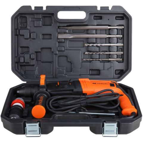 Ciocan rotopercutor SDS Plus, 800W 2.8J, cu 2 mandrine percutie 5000 bpm [3]