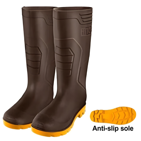 Cizme de Protectie - Cizme Protectie PVC, Inaltime 37 cm, Talpa Antiderapanta, Marimi 39-46