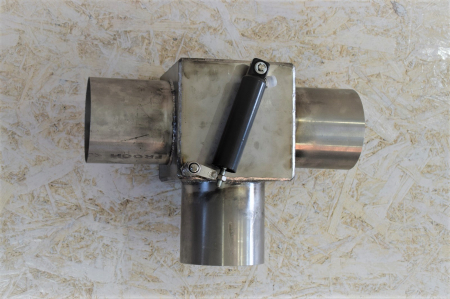 Clapeta, teu inox pentru evacuare, toba camioane - DAUTO AUK01 [3]