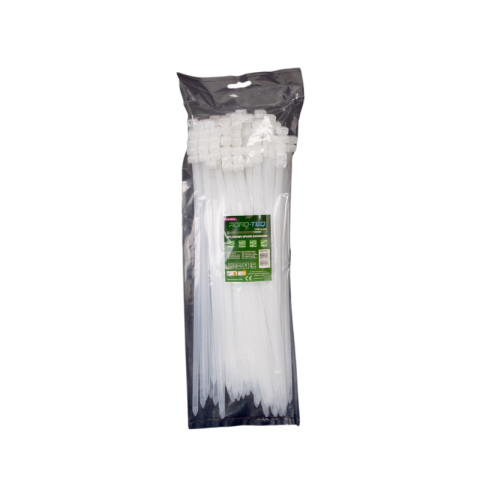 Coliere plastic, soricei, culoare alb, 3.6mm Grosime, 15, 20, 25, 30 cm [1]