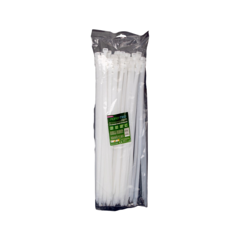 Coliere plastic, soricei, culoare alb, 3.6mm Grosime, 15, 20, 25, 30 cm [5]