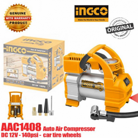 Compresor auto, 12v, 10bar - INGCO  AAC1408 [2]