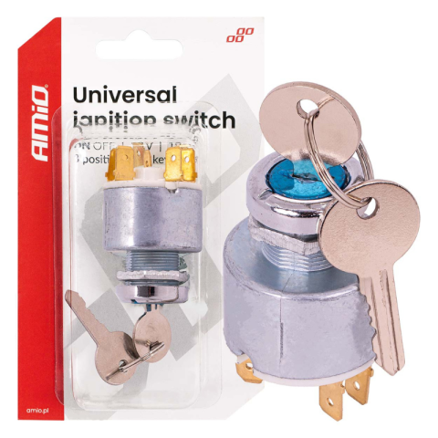 Accesorii si Echipamente Auto - Comutator universal contact, 3 pozitii, pentru autovehicule, 12V