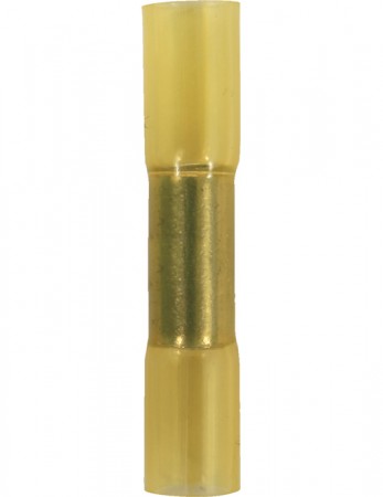 Conector de cablu, termocontractabil, cu gel adeziv, galben, fir 4/6mm