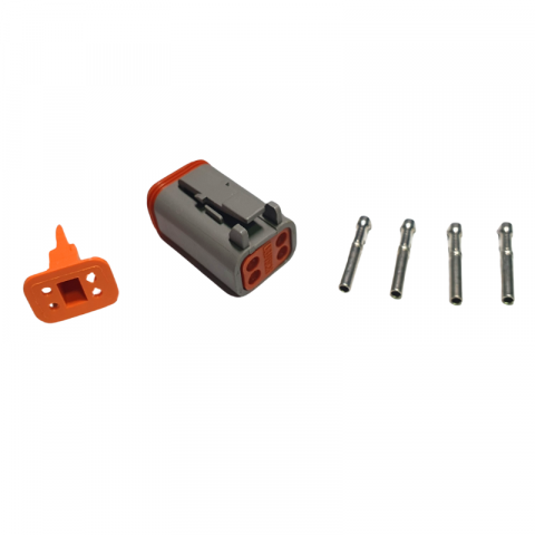 Conector, Mufa Deutsch DT tata sau mama cu 4 pini [0]