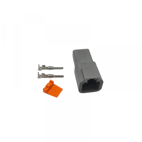 Conector, Mufa Deutsch DT tata sau mama cu 2 pini
