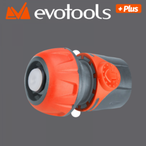 Conector Furtun Apa cu Opritor, 1/2 inch, ABS, ETS [1]