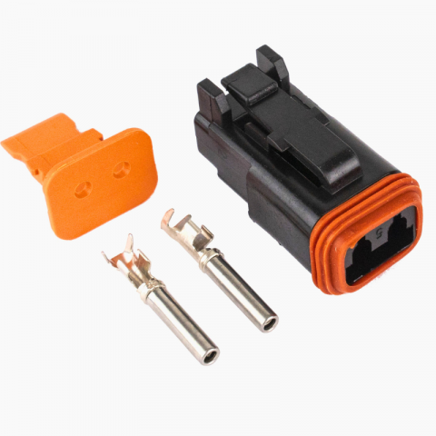 Electrice auto, camioane si remorci - Conector, Mufa Deutsch DT tata sau mama cu 2 pini
