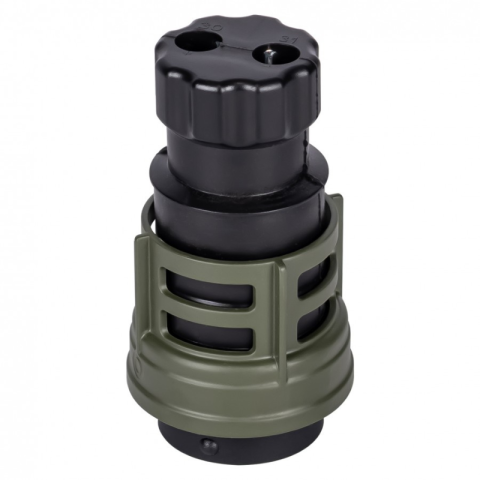 Noutati - Conector NATO, 24V, 2 Pini, 135A, Carcasa Metalica, pentru Camioane si Utilaje