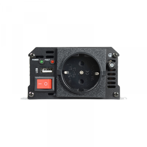 Convertor Tensiune ,Invertor auto putere 300W continua, unda sinusoidala modificata 12V - 230V, 50Hz [5]