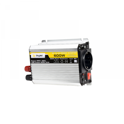 Convertor Tensiune ,Invertor auto putere 300W continua, unda sinusoidala modificata 12V - 230V, 50Hz [2]