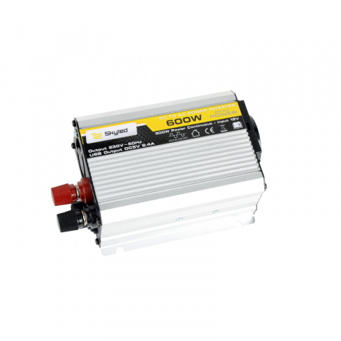 Convertor Tensiune ,Invertor auto putere 300W continua, unda sinusoidala modificata 12V - 230V, 50Hz [1]
