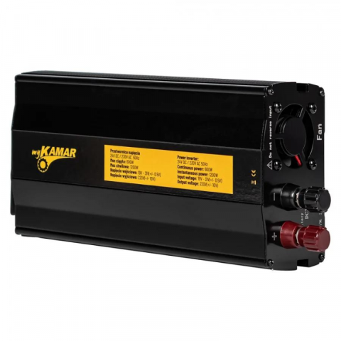 Convertor Tensiune, Invertor auto 600W putere continua, sinusoidal complet, 24V - 230V, 50Hz [1]