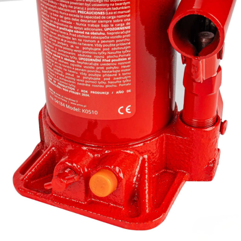 Cric Hidraulic Tip Butelie, Capacitate Ridicare 10 Tone, Cutie PVC Inclusa, 200-385mm [3]