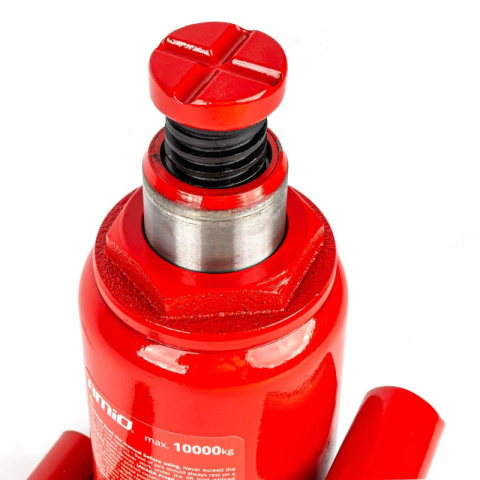 Cric Hidraulic Tip Butelie, Capacitate Ridicare 10 Tone, Cutie PVC Inclusa, 200-385mm [2]