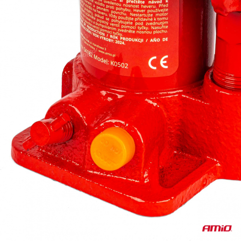 Cric Hidraulic Tip Sticla 2 Tone, cu Cutie Depozitare [3]