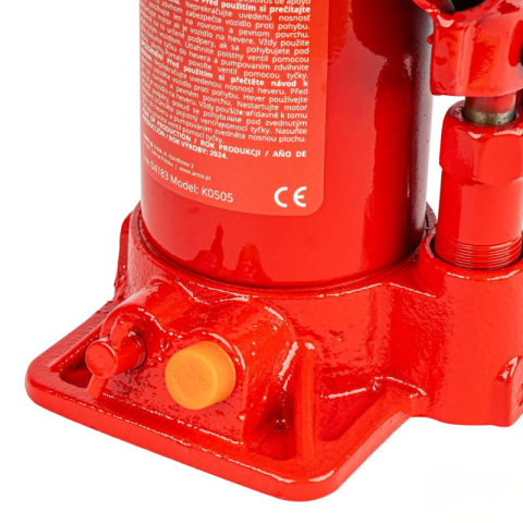 Cric Hidraulic Tip Sticla 5 Tone, cu Cutie Depozitare [3]
