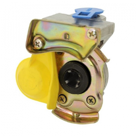 Cupla aer remorca, rosu, M22, cu supapa - Truck LED P2203