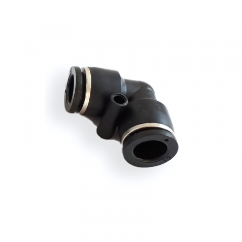 Avertizare sonora - Cuplaj pneumatic din plastic, cot 12mm, pentru instalatii aer auto