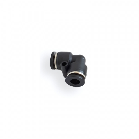 Dispozitive Avertizare - Cuplaj pneumatic din plastic, cot 6mm, pentru instalatii aer auto