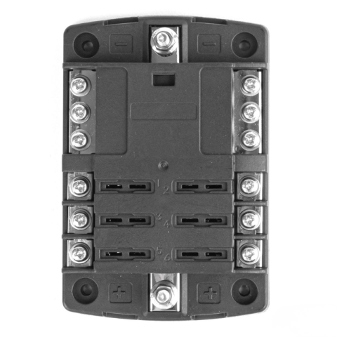 Panou sigurante auto 6 cai, distribuitor alimentare pozitiv negativ, universal 12V/24V [3]