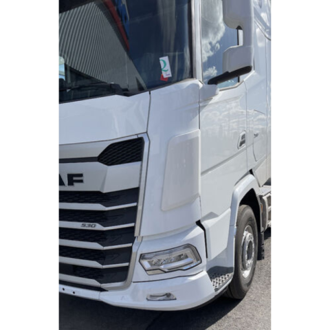 Deflectoare Laterale Cabina, Set 2 Bucati, Anti Noroi Stropi, DAF XF XG XG+ 2022, ABS PMMA, Protectie Geam Oglinda [1]